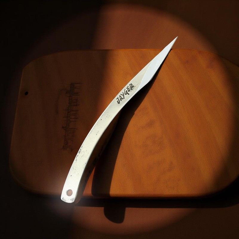 Jayger Handmade Japanese Kiridashi Knife – 12C27 Steel Precision Marking
