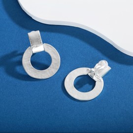 LILIE&WHITE Gold Clip On Earrings for Women - Fashionable, Durable and Fade Resistant Clip On Earrings, Gift for Birthday Party and Special Occasion, Copper, No Gemstone