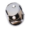 Sharplace Curtain Pole Recess Wall Bracket Curtain Rods Finials Window