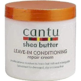 Shea Butter Leave In Conditioning Repair Cream by Cantu for Unisex - 16 oz Conditioner