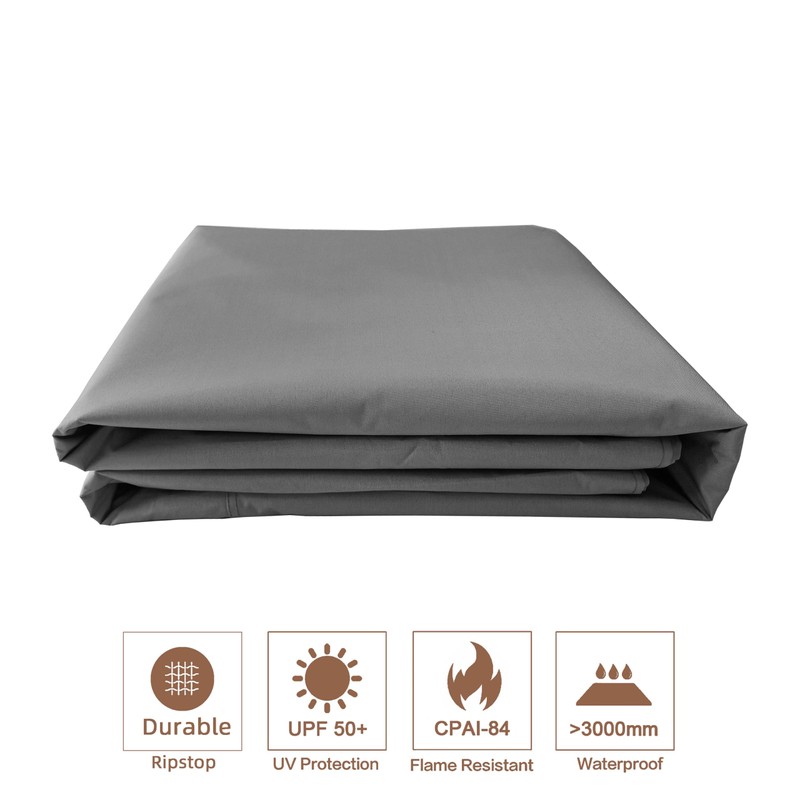 SCOCANOPY Replacement roof for Target Madaga Gazebo Model L-GZ136PST,Grey