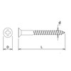 DAIDOHANT Screw Collar with Head Color, DIY Color Screws, Stainless