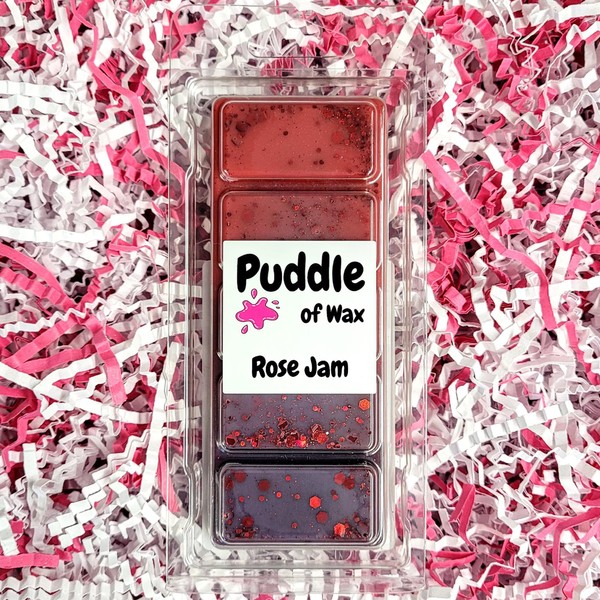 Puddle of Wax - Rose Jam Soy Wax Melt Snap