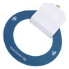 Mini Loop Short Wave Antenna Portable 9.9KHz - 181MHz SMA