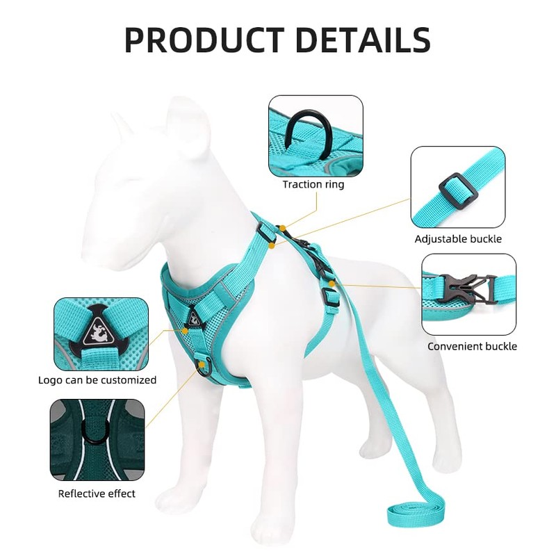 No Pull Dog Harness Small Breed,Puppy Harness and Leash Set