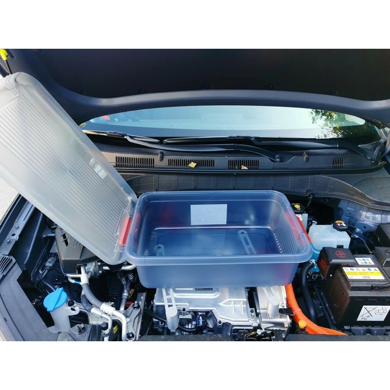 Frunk with Bracket Substructure Box Engine Compartment Compatible Hyundai Kona
