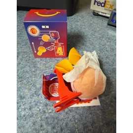 McDonald's 2025 McDONALD'S All American Games Basketball Shooter HAPPY MEAL TOYS Or Set - 4 Yellow Launcher