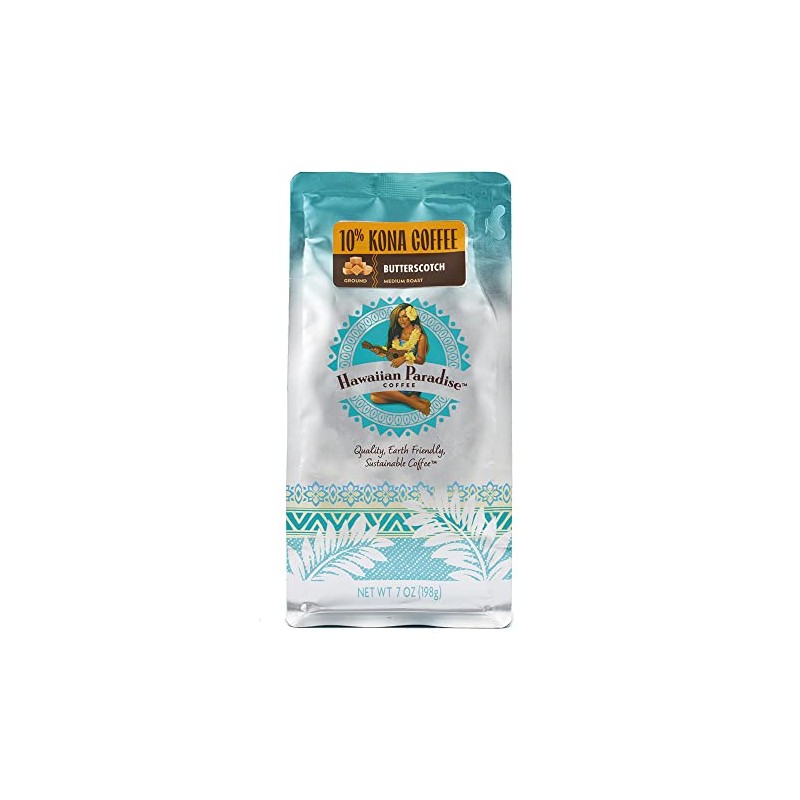 Hawaiian Paradise Khea 10% Kona Butterscotch 6.7 oz (198 g)