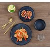 E-far Dinnerware Sets for 4, 12-Piece Stoneware Plates and Bowls