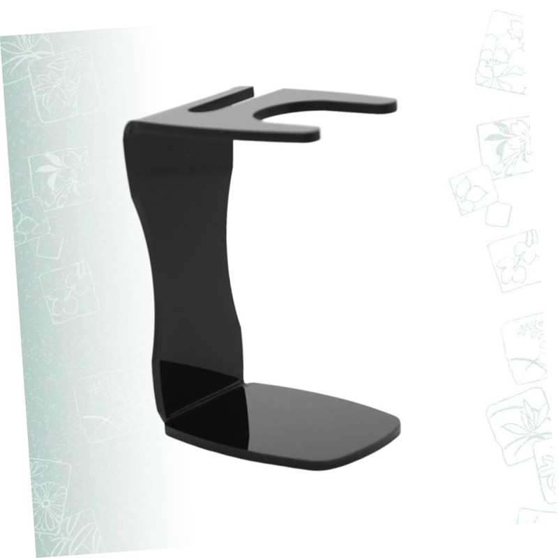 FOMIYES Men Acrylic Shaving Brush Stand Holder and Brush Organizer