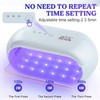 LET'S RESIN UV Light Advanced,Two-Sided Longer time Setting(2m,3m,5m) UV Lamp
