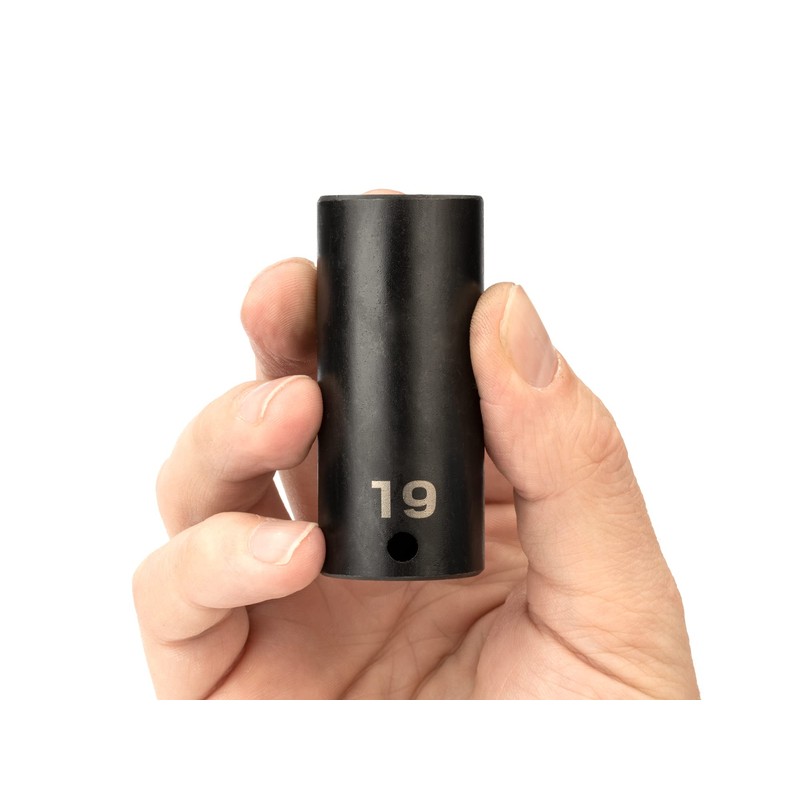 TEKTON 3/8 Inch Drive x 19 mm Deep 6-Point Impact