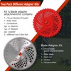 PLAXNS 9" x 36 Teeth Carbide Tipped Blades & 10"