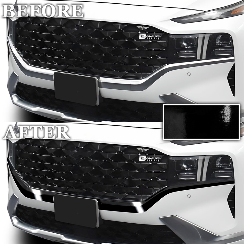 BOGAR TECH DESIGNS Fits Hyundai Santa Fe 2021-2023 Front Chrome
