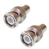 F-FACTORY AD411-2P Pin (RCA) Cable to BNC Plugs! Conversion Plug, Set of 2