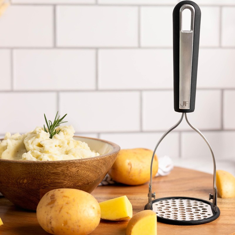 Jeanne Fitz Potato Masher Stainless Steel - Foldable Potato Smasher