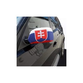 Slovakia Car mirror Flag 6'' x 4'' - Slovak Car mirror flags - 2 pieces- AZ FLAG