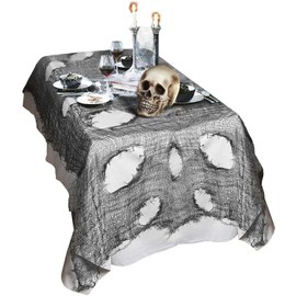WIDMANN ? 01377 Horror Decorative Fabric 75 x 300 cm Black