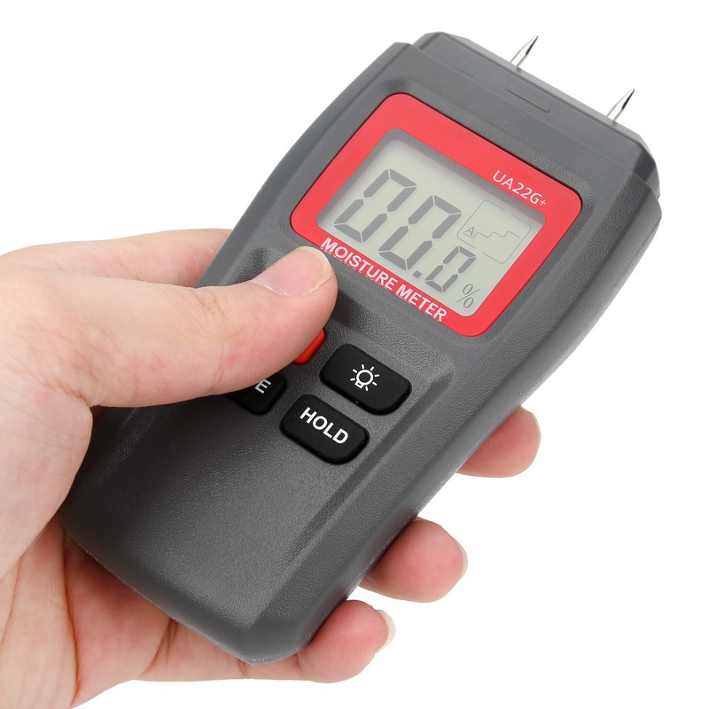 UA22G+ Professional Wood Moisture Meter Portable Timber Humidity Tester Damp