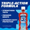 ACT Anticavity Zero Alcohol Fluoride Mouthwash 18 fl. oz., With