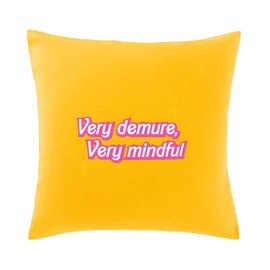 Hippowarehouse Very demure, Very mindful Printed bedroom accessory cushion cover case 41x41cm