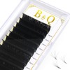 B&Q 1 Tray Self-Fanning Eyelashes, D-0.05-11, Easy Fan Lashes for