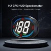 AZIJYV H2 Digital Speedometer GPS HUD Universal All Cars Head