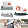 3-Piece 2-in-1 Groove Cleaning Brush Window Track Cleaning Tool with