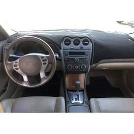 Fcovergurus Dash Cover Mat for Nissan Altima 2007 2008 2009 2010 2011 2012, Dashboard Cover Pad Protector Without Dash Speakers(Black) F29