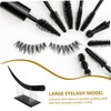 Baluue 1set False Eyelash Display Model for Salon Training Lifelike