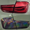 NewL Car Headlight Tint Sticker Chameleon Perforated Vinyl Film Car