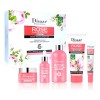 Crema Extracto Rosas. Ceramidas, Arrugas, Hidratante, 5 Pzs