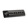 Ford Performance M-1447-GOATBLK 4.5" Black Dark Chrome Goat Emblem for