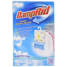 Damp Rid FG80FF Fragrance Free Hanging Moisture Absorber