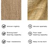 5PC 14inch*59inch Jute Sandbags 330g Biodegradable Eco-Friendly Materials Garden Supplies