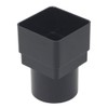 FLOPLAST 65mm Square to 68mm Round Gutter Pipe Adapter -