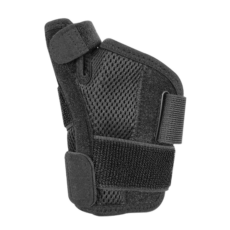 LQSCJS Thumb Brace Adjustable Thumb Orthosis Left, Ergonomic Thumb Brace