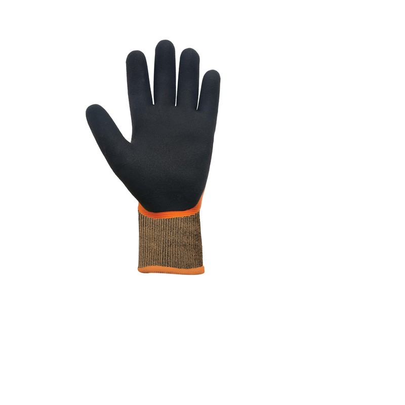 Pawa Water-Resistant Thermal Gloves – Latex-Coated Dual-Dipped Cold Weather Work