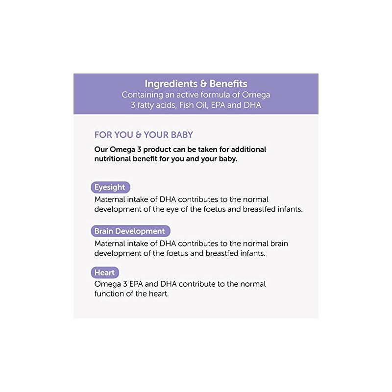 Proceive Conception and Pregnancy Omega 3 - High Strength &