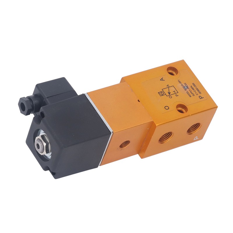 3 Way 2 Position Solenoid Valve G1/4in 8mm High Pressure