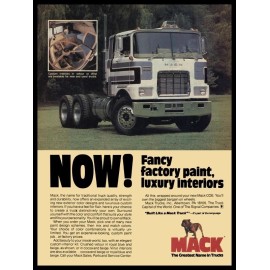 1977 Mack Trucks COE w/ Interior Pic New Metal Sign: 12x16" & Free Shipping