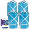 Flying Insect Trap Refill Cartridges, 4 Pack Compatible Replacement Kit