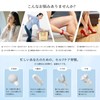 MCAura 筋膜リリースガン MINIハンディガン 超軽量240g 圧力自動調整 10段階スピード 静音50dB リリースガン 4種ヘッド付き スマート圧力制御