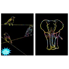 Now You See It! Art Papers, Color Splash, 8-1/2" x 11", 30 Sheets