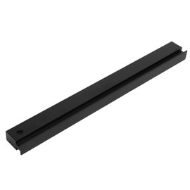 Guitar Fret Leveler Beam Fret Leveling Beam Aluminum Alloy Fret Leveling Bar Guitar Understring Sanding Tools Black (350mm)