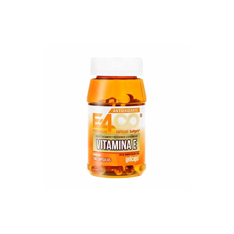 GELCAPS Vitamina E 400mg Con 200 Cápsulas Antioxidante
