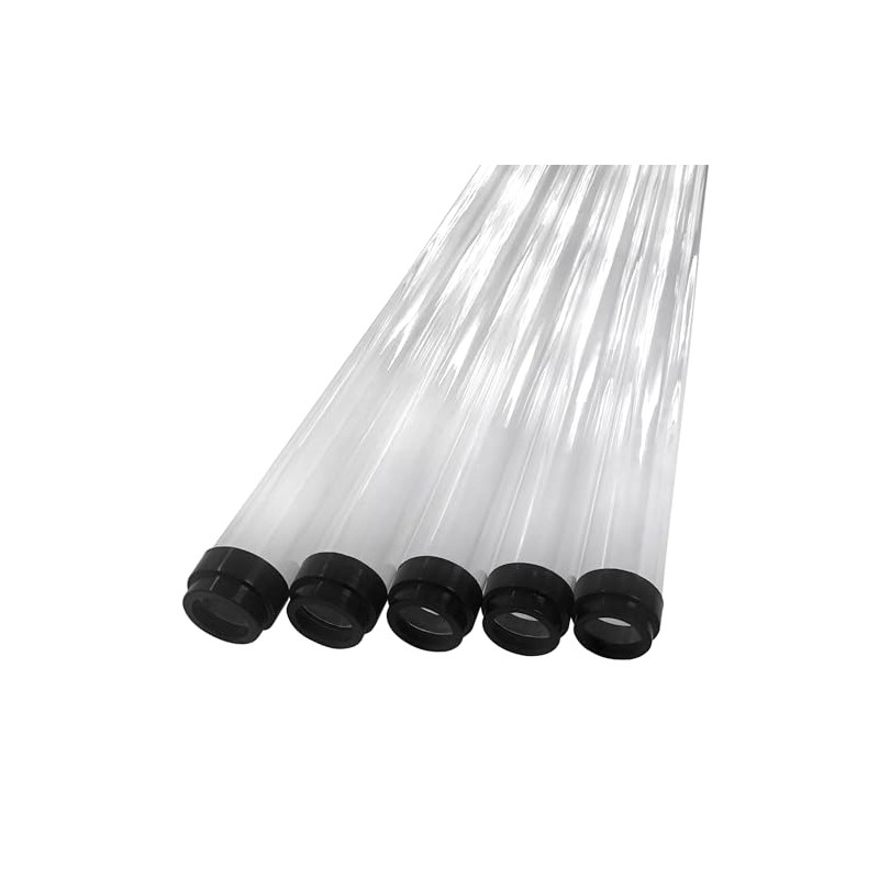 Beam Lighting 48" Clear T12 Tube Guard - 5 Pack