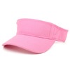 Trendy Apparel Shop - Visera ajustable para bebé, Rosado, Talla