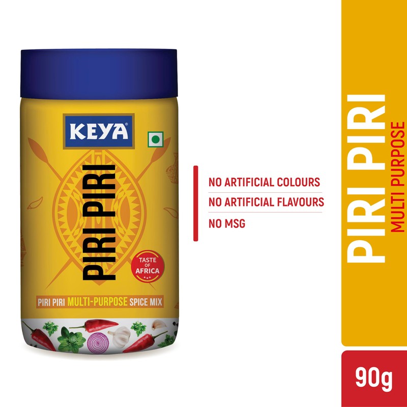 Keya Piri Piri Seasoning 90 grams - Vegetarian, India -