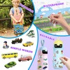 Vehicle Sticker Book for Toddlers 3-6 Years - 36PCS Reusable